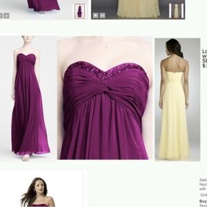 Last chance! David’s bridal bridesmaid dress